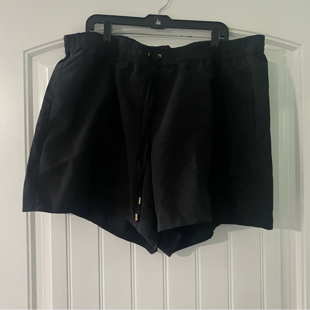 Lane Bryant Cacique size 22/24 black swim shorts